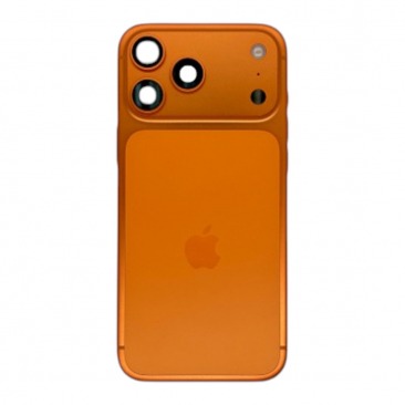 Корпус + задняя крышка для iPhone 17 Pro Max (Cosmic Orange) (космический,медный,оранжевый) без Sim