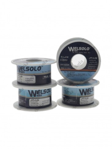 Припой WELSOLO vVS-633A 0.3мм оригинал 40g