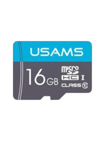 Карта памяти micro-SDHC 16Gb Usams class 10 (с адаптером SD)