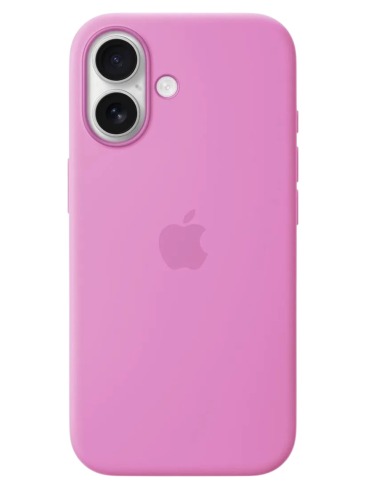 Чехол для iPhone 17 MagSafe Silicone Case Electric Lavender 1:1 (закрытый низ) Неоновая Лаванда