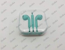 Наушники Apple EarPods 3.5 мм с микрофоном (бирюзовый)