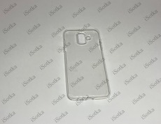 Чехол Samsung  SM-A600F Galaxy A6 2018 (силикон прозрачный)