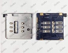 Коннектор сим карты (SIM) для Apple iPhone 6S Plus