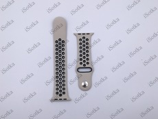 Ремешок силиконовый спорт Watch Series 42mm/44mm (молочный) N21