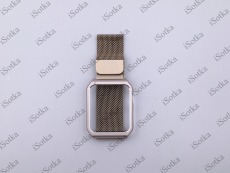 Бампер с ремешком Watch Series 42mm/44mm Металлический (Золотой)