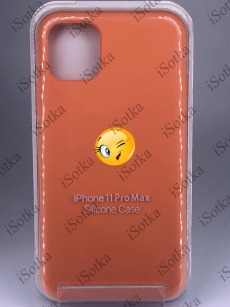 Чехол Apple iPhone 11 Pro Max Silicone Case №59 (оранжевый)