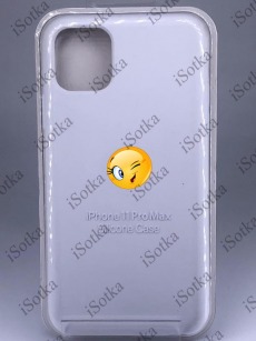 Чехол Apple iPhone 11 Pro Max Silicone Case №9 (Белый)