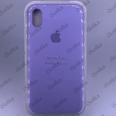 Чехол Apple iPhone XR Silicone Case №47 (Сиреневый)