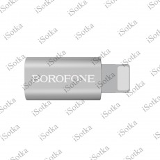 Переходник BOROFONE BV4 Apple Lightning 8-pin - Micro USB