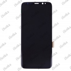 Дисплей для Samsung SM-G950F Galaxy S8 + тачскрин (черный) (оригинал LCD)