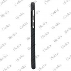 Чехол-накладка Карбон для Apple IPhone X (черный)