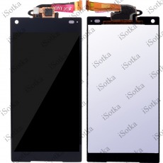 Дисплей для Sony Xperia Z5 Compact E5803,  E5823 тачскрин черный OEM