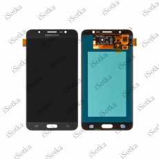 Дисплей для Samsung SM-J710F Galaxy J7 (2016) + тачскрин (черный) (оригинал LCD)