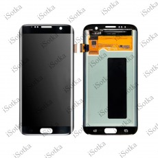 Дисплей для Samsung SM-G935F Galaxy S7 Edge + тачскрин (черный) (оригинал LCD)