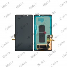 Дисплей для Samsung SM-N950F Galaxy Note 8 + тачскрин (черный) (оригинал LCD)