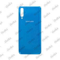 Задняя крышка + стекло камеры для Samsung SM-A505F Galaxy A50 (синий) (Б/У)