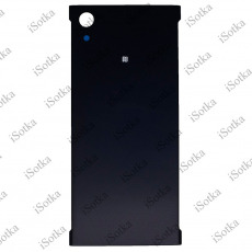 Задняя крышка для Sony Xperia XA1 (G3112) (черный) (оригинал Б/У)
