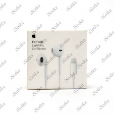 Наушники Apple EarPods 8pin ORIG 100% с микрофоном