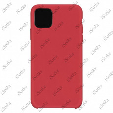 Чехол Apple iPhone 11 Leather Case (красный)