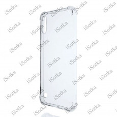 Чехол Samsung A105F/M105F Galaxy A10/M10 (прозрачный) силиконовый с усиленными углами