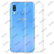 Чехол Samsung A405 Galaxy A40 силикон (прозрачный)