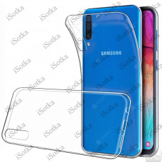 Чехол Samsung A505 Galaxy A50 силикон (прозрачный)