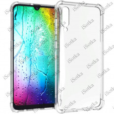 Чехол Samsung A505F/A307F Galaxy A50/A30S/A50s (прозрачный) силиконовый с усиленными углами
