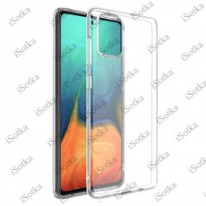 Чехол Samsung A515 Galaxy A51 силикон (прозрачный)