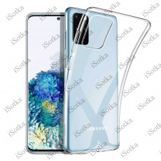 Чехол Samsung G985 Galaxy S20 Plus силикон (прозрачный)