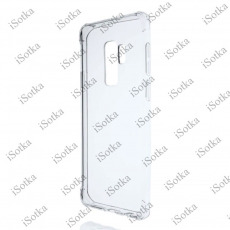 Чехол Samsung Galaxy S9 (прозрачный) силиконовый с усиленными углами