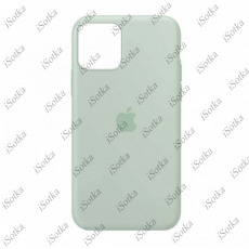 Чехол Apple iPhone 12 / 12 Pro Silicone Case (серо-голубой)