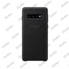 Чехол Samsung Silicone Cover для Galaxy S10 (SM-G973) (черный)