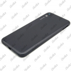 Задняя крышка для Huawei Honor 8s (KSA-LX9) (черный) (оригинал Б/У)