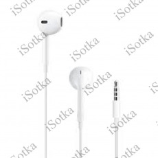 Наушники Apple EarPods 3.5 мм с микрофоном (белый)