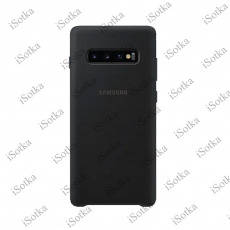 Чехол Samsung Silicone Cover для Galaxy S10 Plus (G975) (серый)