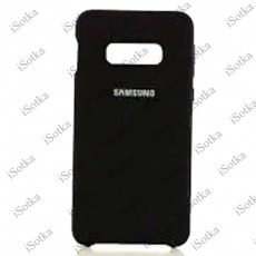 Чехол Samsung Silicone Cover для Galaxy S10e ( SM-G970F) (черный)