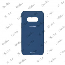 Чехол Samsung Silicone Cover для Galaxy S10e ( SM-G970F) (темно-синий)
