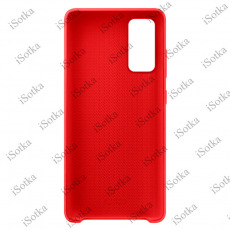Чехол Samsung Silicone Cover для Galaxy S20 (G980) (красный)