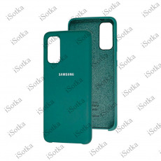 Чехол Samsung Silicone Cover для Galaxy S20 (G980) (бирюзовый)