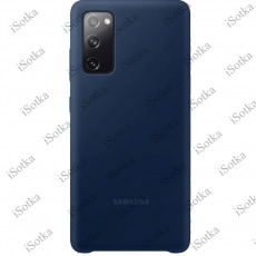 Чехол Samsung Silicone Cover для Galaxy S20 (G980) (темно-синий)
