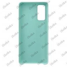 Чехол Samsung Silicone Cover для Galaxy S20 Plus (G985) (мятный)