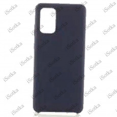 Чехол Samsung Silicone Cover для Galaxy S20 Plus (G985) (темно-синий)