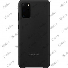 Чехол Samsung Silicone Cover для Galaxy S20 Plus (G985) (черный)