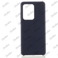 Чехол Samsung Silicone Cover для Galaxy S20 Ultra (SM-G988B) (темно-синий)