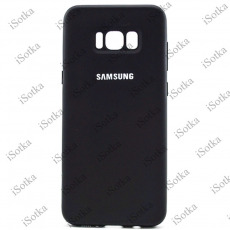 Чехол Samsung Silicone Cover для Galaxy S8 Plus (G955) (черный)