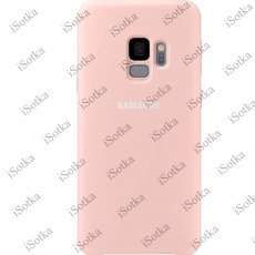 Чехол Samsung Silicone Cover для Galaxy S9 (G960) (розовый)