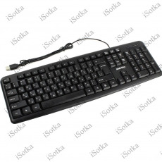 Клавиатура проводная SmartBuy ONE SBK-208U-K, (черный)