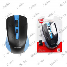 Мышь Smart Buy ONE SBM-352AG-BK беспроводная (черно-синий)