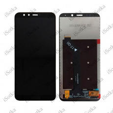 Дисплей для Xiaomi Redmi 5 Plus + тачскрин (черный) (оригинал)