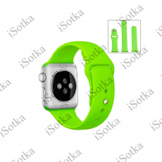 Ремешок силиконовый спорт Watch Series 42mm/44mm (Зеленый) N16